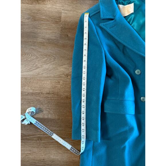 Vintage Pendleton Teal Wool Coat Women’s | Made USA | Pure Virgin Wool - Picture 15 of 15